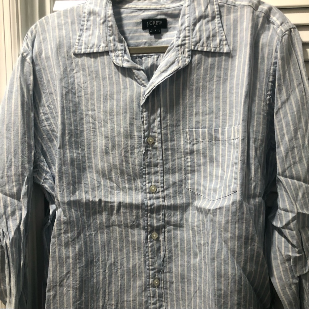 JCrew Linen button down shirt